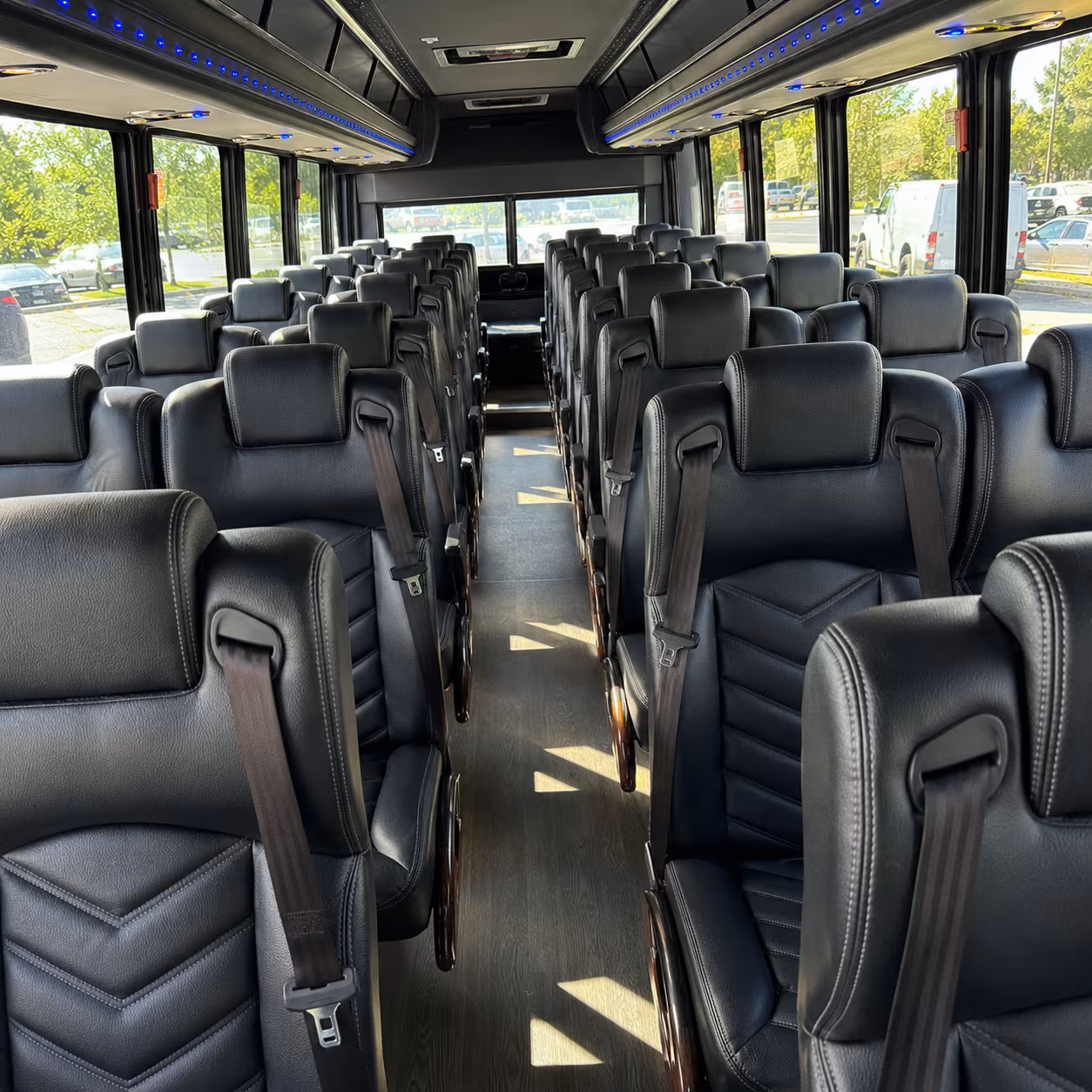 can i book a one way a round trip or a multi day package for a bus rental in carson