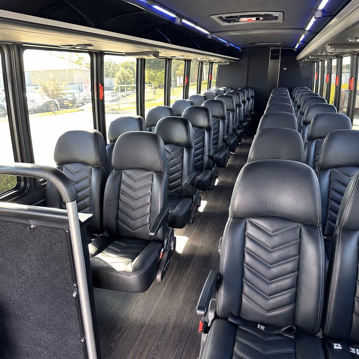 carson corporate event transportation onboard seating
