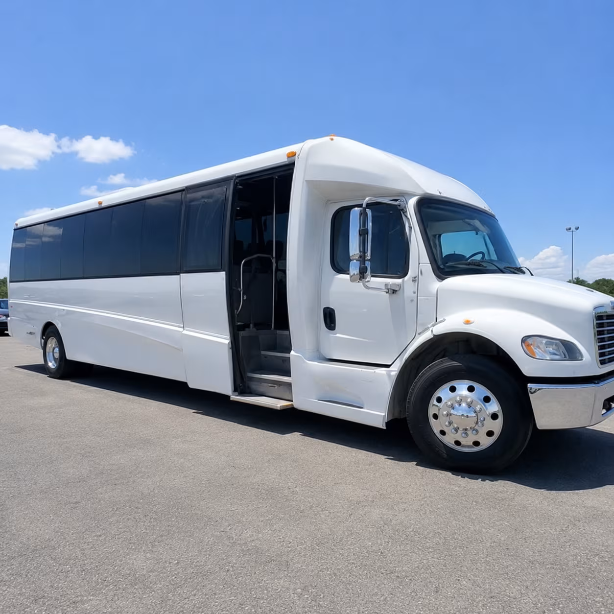 corporate shuttle buses along the i 405 and i 110 corridors