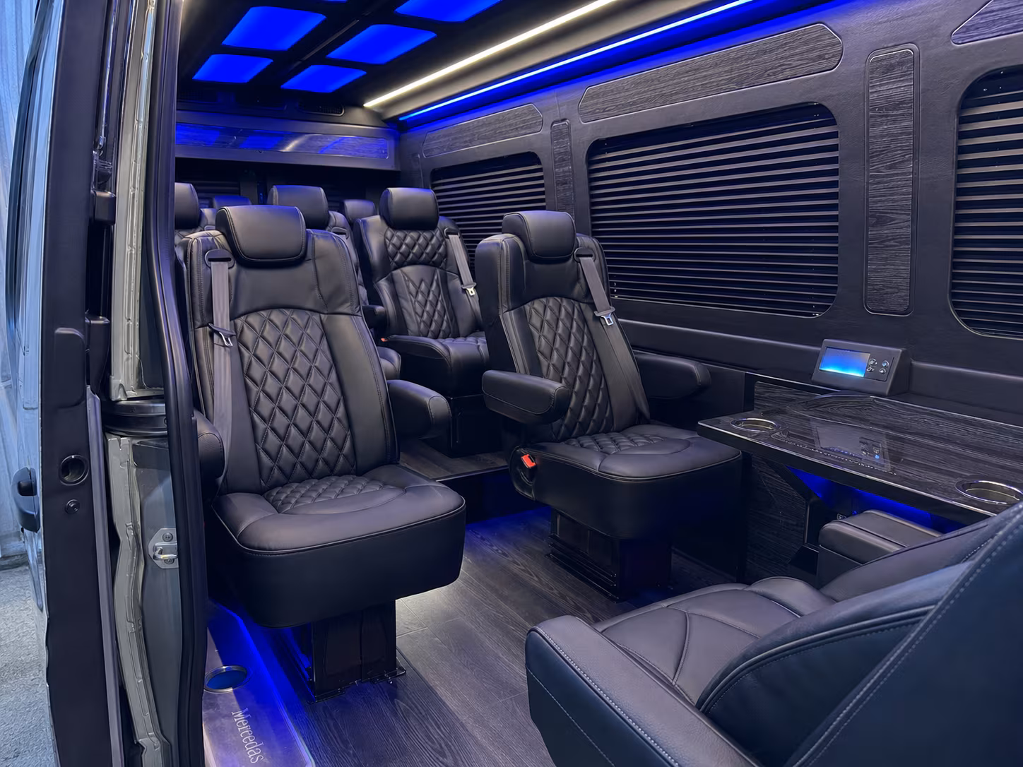 sprinter van transportation for groups and events across carson